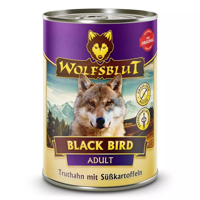Black Bird Adult - Truthahn mit Süßkartoffel 395 g